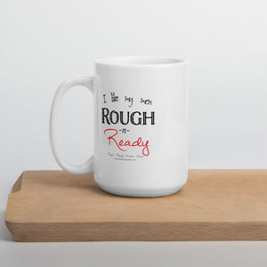 Rough 'n Ready White Mug
